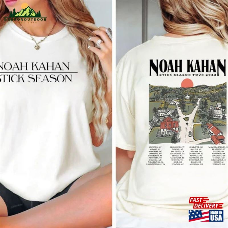 Noah Kahan 2 Sides Stick Season Tour Shirt Country Music Comfort Color Sweatshirt T-Shirt Noah Kahan 2 Sides Stick Season Tour Shirt Country Music Comfort Color Sweatshirt T-Shirt