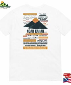 Noah Kahan Merch Short Sleeve Unisex T-Shirt Classic Hoodie