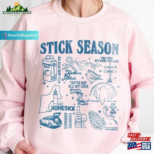 Noah Kahan Shirt Merch Sticky Season Tour Classic Unisex