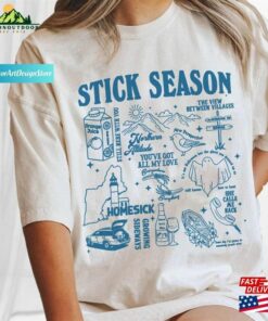 Noah Kahan Shirt Merch Sticky Season Tour Classic Unisex