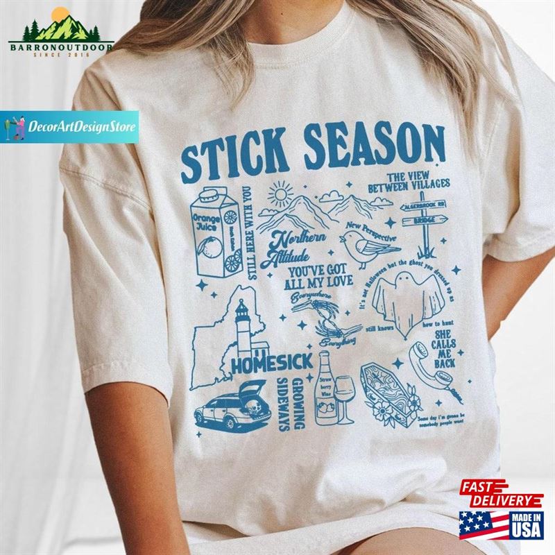 Noah Kahan Shirt Merch Sticky Season Tour Classic Unisex Noah Kahan Shirt Merch Sticky Season Tour Classic Unisex