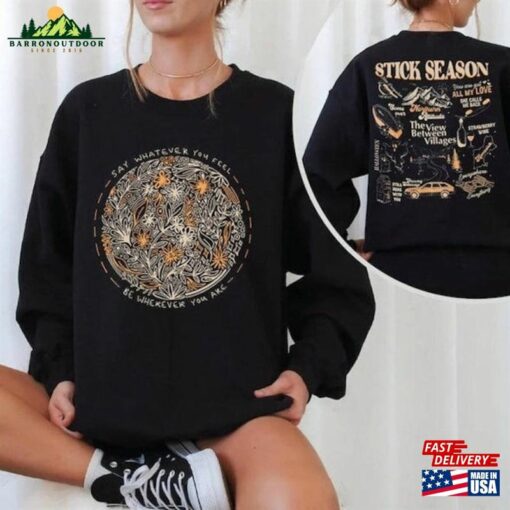 Noah Kahan Shirt Stick Season 2023 Tour Retro Country Music Sweatshirt Classic