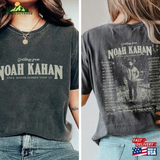 Noah Kahan Shirt Stick Season 2023 Tour Retro Country Music Sweatshirt T-Shirt