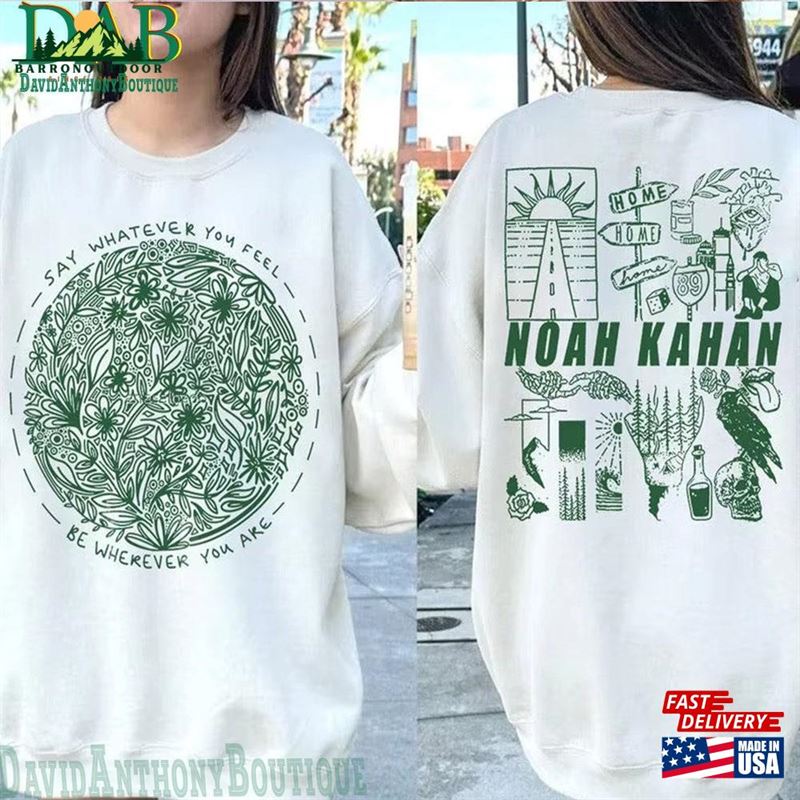 Noah Kahan Shirt Sweatshirt Fans Gifts Stick Season Tour Unisex T-Shirt Noah Kahan Shirt Sweatshirt Fans Gifts Stick Season Tour Unisex T-Shirt