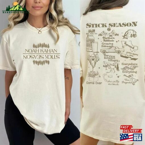 Noah Kahan Stick Season 2023 Tour Shirt Pop Music Classic Sweatshirt