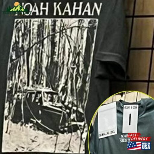 Noah Kahan Stick Season 2023 Tour Shirt Pop Music Gift For Fan Sweatshirt Unisex