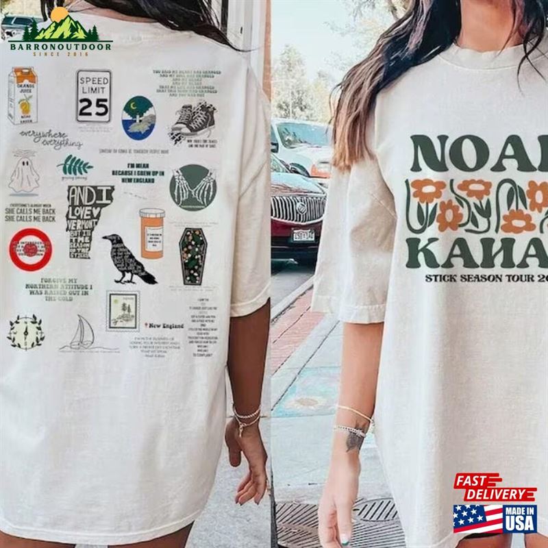 Noah Kahan Stick Season 2023 Tour Shirt Retro Vintage Classic Sweatshirt Noah Kahan Stick Season 2023 Tour Shirt Retro Vintage Classic Sweatshirt
