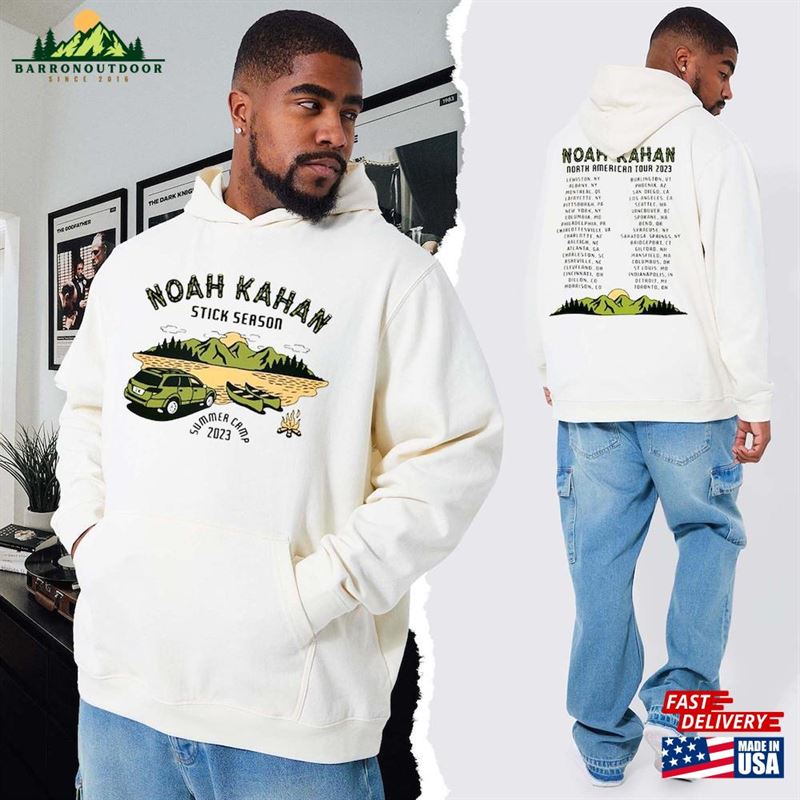 Noah Kahan Stick Season Album 2023 Tour Summer Camp Sweatshirt Sticky Double Side Print T-Shirts T-Shirt Hoodie Noah Kahan Stick Season Album 2023 Tour Summer Camp Sweatshirt Sticky Double Side Print T-Shirts T-Shirt Hoodie