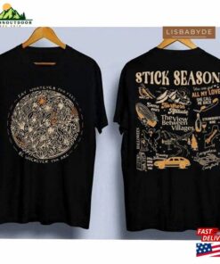 Noah Kahan Stick Season Tour Shirt Folk Pop Music Hoodie T-Shirt
