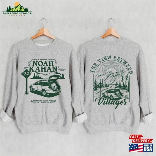 Noah Kahan Sticky Season Tour 2023 Shirts Sweatshirt T-Shirt Unisex