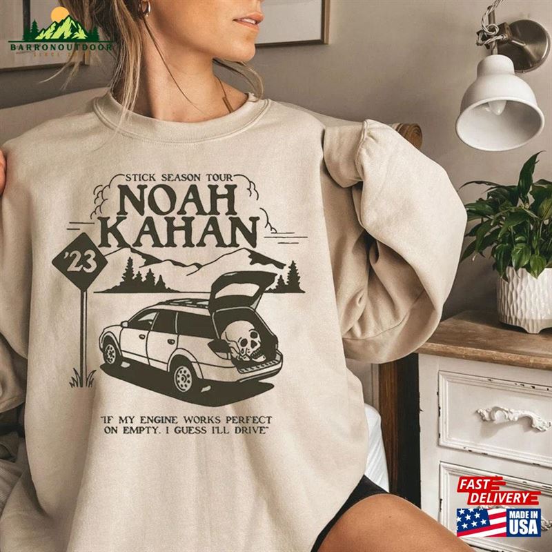 Noah Kahan T-Shirt Stick Season Tour 2023 Shirt Unisex Classic Noah Kahan T-Shirt Stick Season Tour 2023 Shirt Unisex Classic