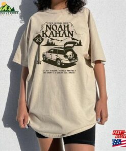 Noah Kahan T-Shirt Stick Season Tour 2023 Shirt Unisex Classic