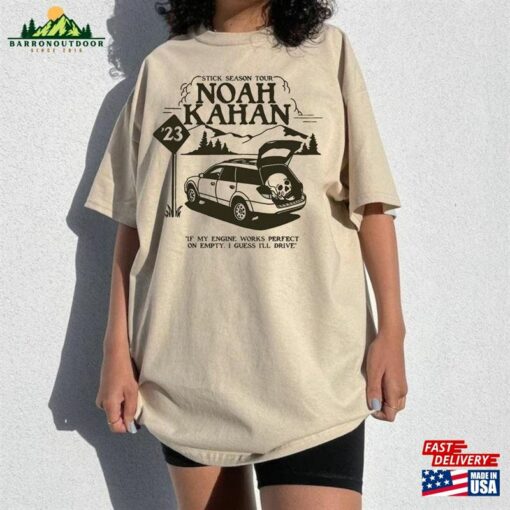 Noah Kahan T-Shirt Stick Season Tour 2023 Shirt Unisex Classic