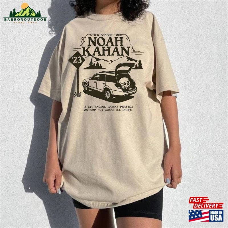 Noah Kahan T-Shirt Stick Season Tour 2023 Shirt Unisex Classic Noah Kahan T-Shirt Stick Season Tour 2023 Shirt Unisex Classic