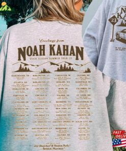 Noah Kahan Tour Dates Shirt 2023 Unisex T-Shirt