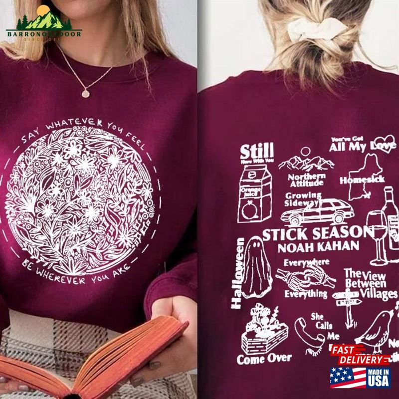 Noah Stick Season 2023 Tour Retro Country Music Sweatshirt Kahan Shirt Hoodie Unisex Noah Stick Season 2023 Tour Retro Country Music Sweatshirt Kahan Shirt Hoodie Unisex