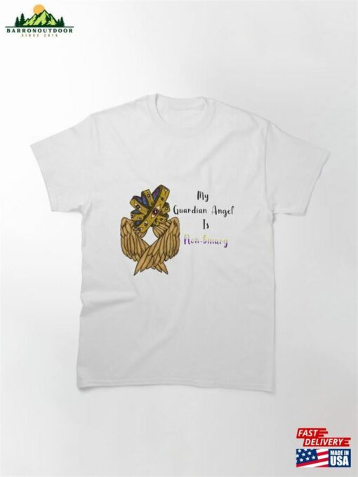 Non Binary Guardian Angel Classic T-Shirt Hoodie