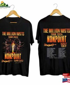Nonpoint The Million Watts Tour 2024 Shirt Band Fan Concert Classic Sweatshirt 1