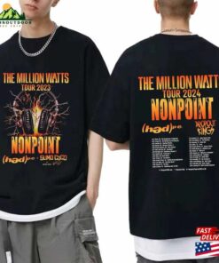 Nonpoint The Million Watts Tour 2024 Shirt Band Fan Concert Unisex Classic 2