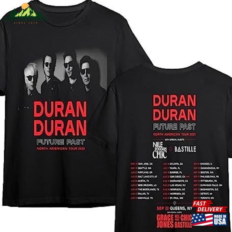 North American Tour 2023 Duran Future Past Shirt Music T-Shirt Sweatshirt Classic North American Tour 2023 Duran Future Past Shirt Music T-Shirt Sweatshirt Classic