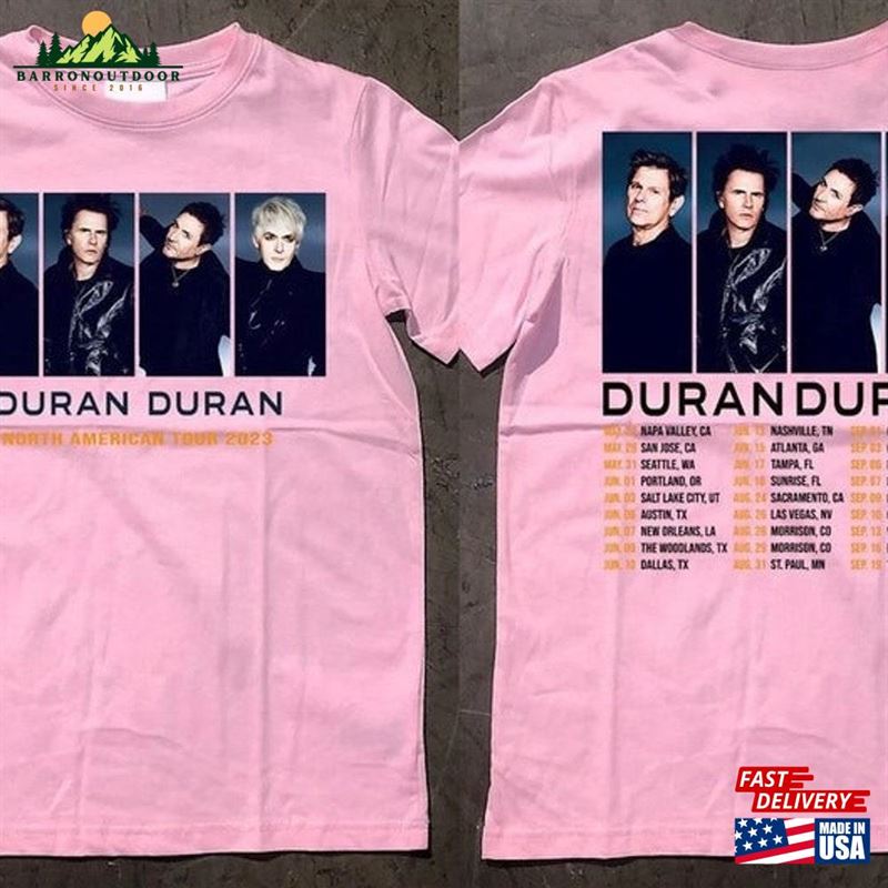 North American Tour 2023 Duran Future Past T-Shirt Concert Sweatshirt Classic Unisex North American Tour 2023 Duran Future Past T-Shirt Concert Sweatshirt Classic Unisex