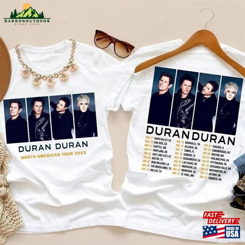 North American Tour 2023 Duran Future Past T-Shirt Concert Sweatshirt Classic Unisex North American Tour 2023 Duran Future Past T-Shirt Concert Sweatshirt Classic Unisex