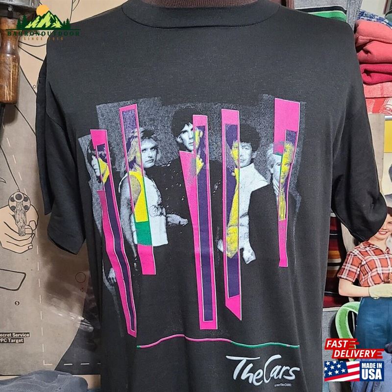 Nos 1987 The Cars Rock Concert Tour Music Fan 2 Sided 80S Vibrant Band Tee T Shirt Unisex Hoodie Nos 1987 The Cars Rock Concert Tour Music Fan 2 Sided 80S Vibrant Band Tee T Shirt Unisex Hoodie