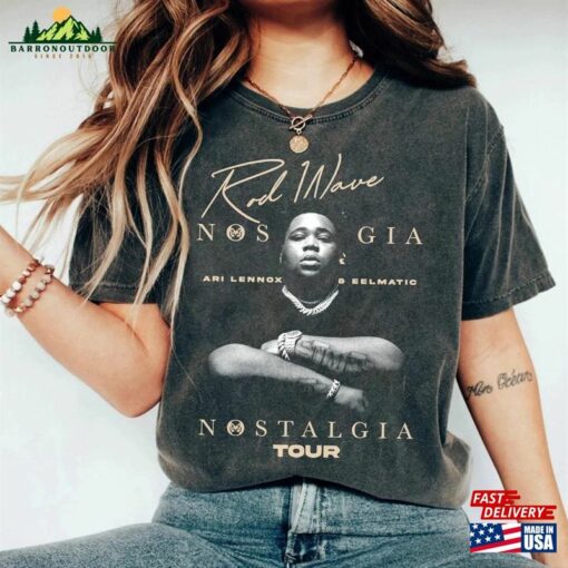 Nostalgia Tour 2023 T-Shirt 90S Graphic Rod T Shirt Classic Sweatshirt
