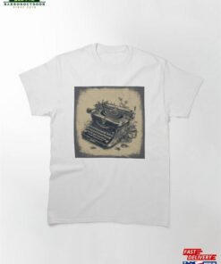 Nostalgic Typewriter Tales Classic T-Shirt Sweatshirt