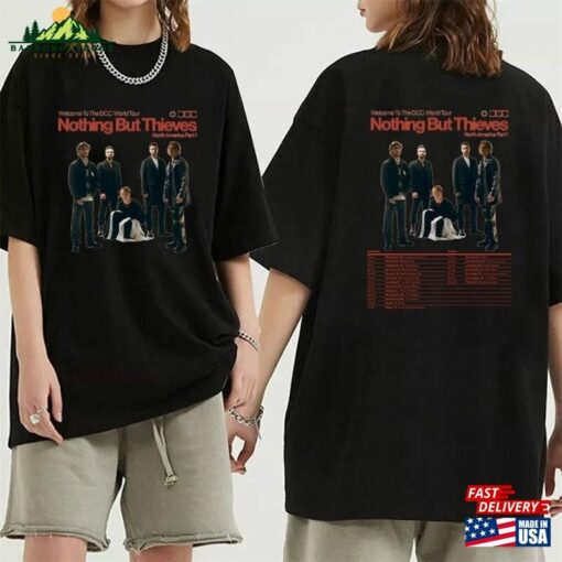 Nothing But Thieves 2023 Tour Shirt Band Fan Concert Hoodie Unisex
