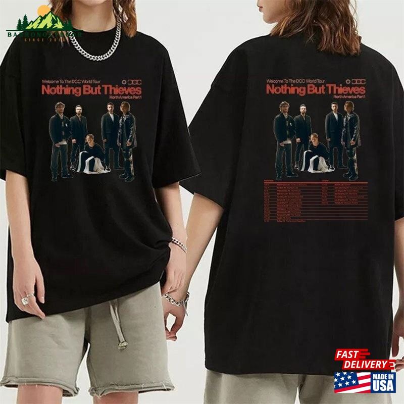 Nothing But Thieves 2023 Tour Shirt Band Fan Concert Hoodie Unisex Nothing But Thieves 2023 Tour Shirt Band Fan Concert Hoodie Unisex