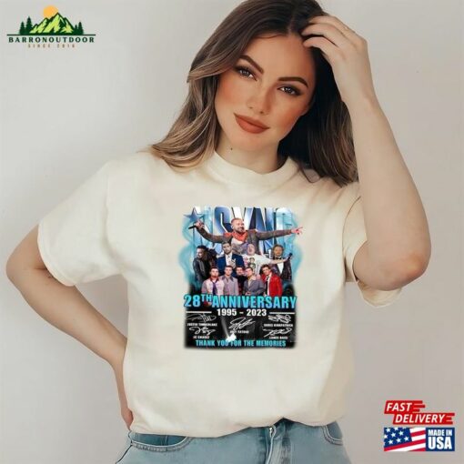 Nsync 28Th Anniversary 1995 2023 Memories Shirt In My Reunion Era Tee T-Shirt Classic