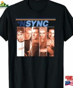 Nsync Album Cover Boy Band Shirt Vintage No Strings Attached Black Sweatshirt Vmas 2023 Classic
