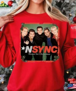Nsync Christmas T Shirt Sweatshirt Unisex 1