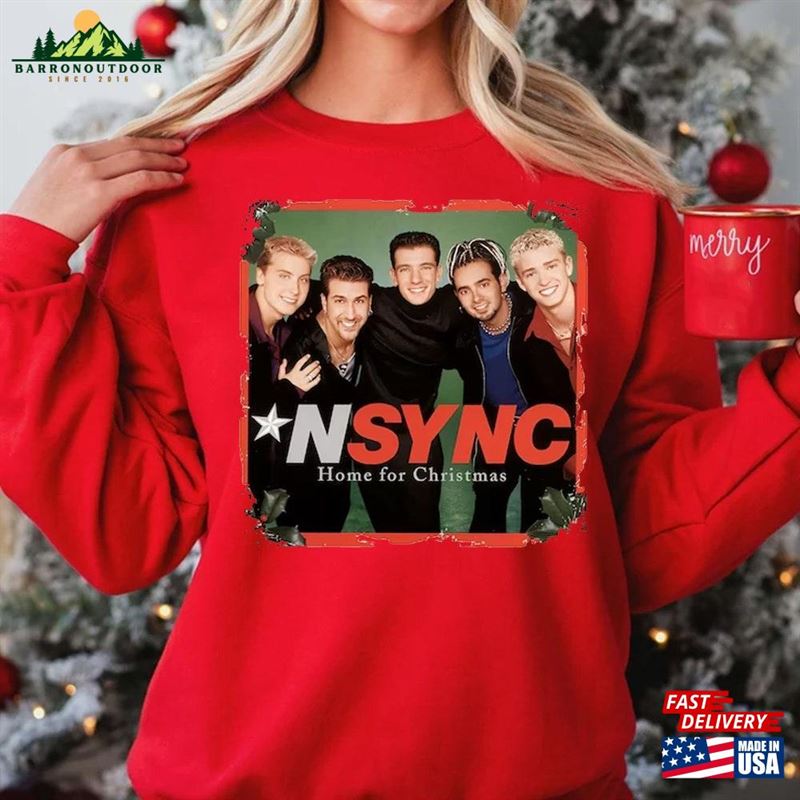 Nsync Christmas T-Shirt Sweatshirt Unisex Nsync Christmas T-Shirt Sweatshirt Unisex