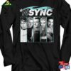 Nsync Men’s Long Sleeve Self Titled Album Poster Tees T-Shirt Unisex
