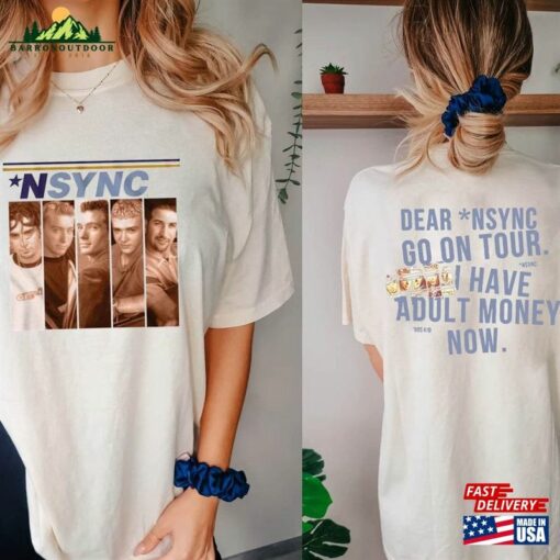 Nsync Shirt Album Cover Boy Band T-Shirt Music Hoodie