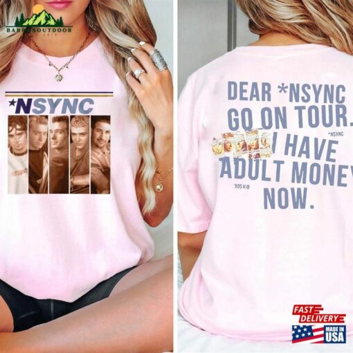 Nsync Shirt Album Cover Boy Band T-Shirt Music Hoodie
