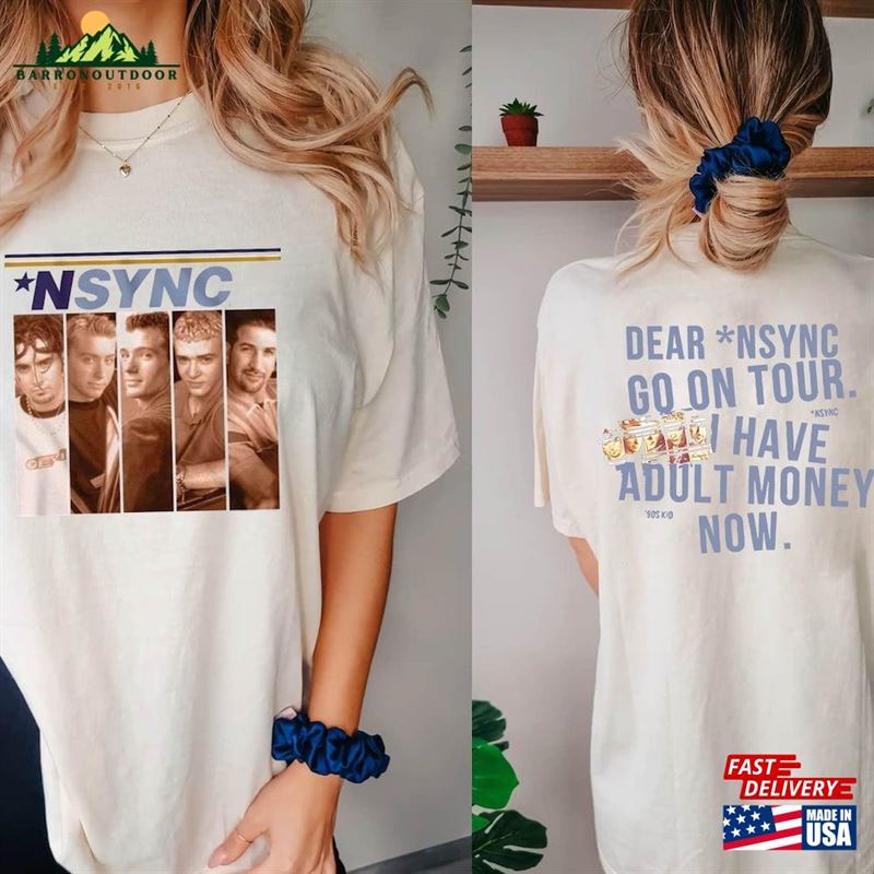 Nsync Shirt Album Cover Boy Band T-Shirt Music Sweatshirt Classic Nsync Shirt Album Cover Boy Band T-Shirt Music Sweatshirt Classic