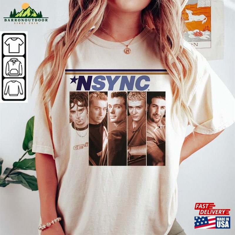 Nsync Shirt Classic Sweatshirt Nsync Shirt Classic Sweatshirt