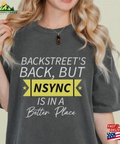 Nsync Shirt Comfort Colors Oversized Better Place T Shirt Unisex Classic 1