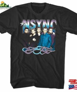 Nsync Shirt Vintage No Strings Attached Black Sweatshirt Vmas 2023 Album Cover Boy Band Classic Hoodie