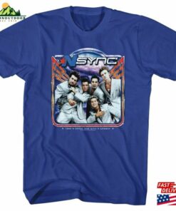 Nsync Space Ride Royal Adult T Shirt Unisex 1