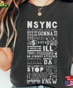 Nsync T-Shirt Reunion Unisex 1 Nsync T Shirt Reunion Unisex 2
