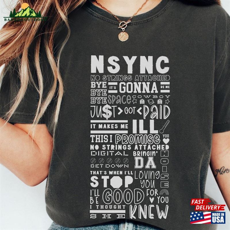Nsync T-Shirt Reunion Unisex Nsync T-Shirt Reunion Unisex