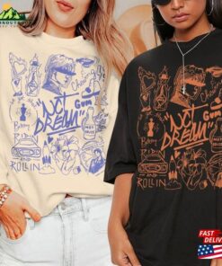 Ntc Dream Kpop Doodle Art Shirt Vintage Merch Tee Graphic Tattoo Album Lyric Sweatshirt Classic 1