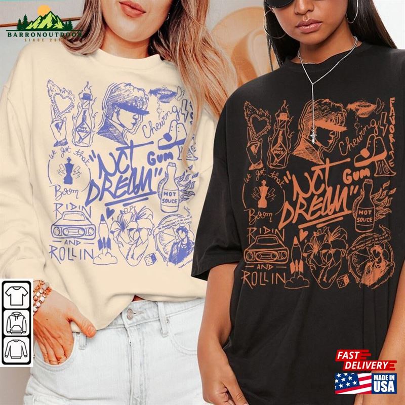 Ntc Dream Kpop Doodle Art Shirt Vintage Merch Tee Graphic Tattoo Album Lyric Sweatshirt Classic Ntc Dream Kpop Doodle Art Shirt Vintage Merch Tee Graphic Tattoo Album Lyric Sweatshirt Classic