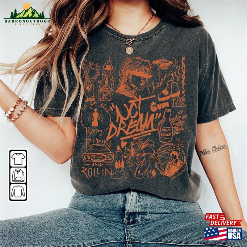 Ntc Dream Kpop Doodle Art Shirt Vintage Merch Tee Graphic Tattoo Album Lyric Sweatshirt Classic Ntc Dream Kpop Doodle Art Shirt Vintage Merch Tee Graphic Tattoo Album Lyric Sweatshirt Classic