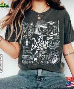 Ntc Dream Kpop Doodle Art Shirt Vintage Merch Tee Graphic Tattoo Album Lyric Sweatshirt Unisex Hoodie 1