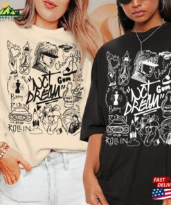 Ntc Dream Kpop Doodle Art Shirt Vintage Merch Tee Graphic Tattoo Album Lyric Sweatshirt Unisex Hoodie 2